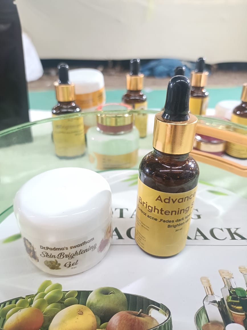 Skin brightening serum and skin brightening gel combo